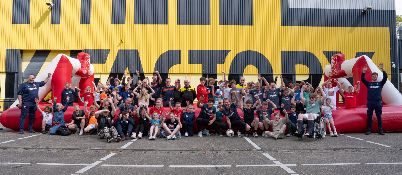 FC Twente Cup brengt bezoek aan Risk Factory in Enschede