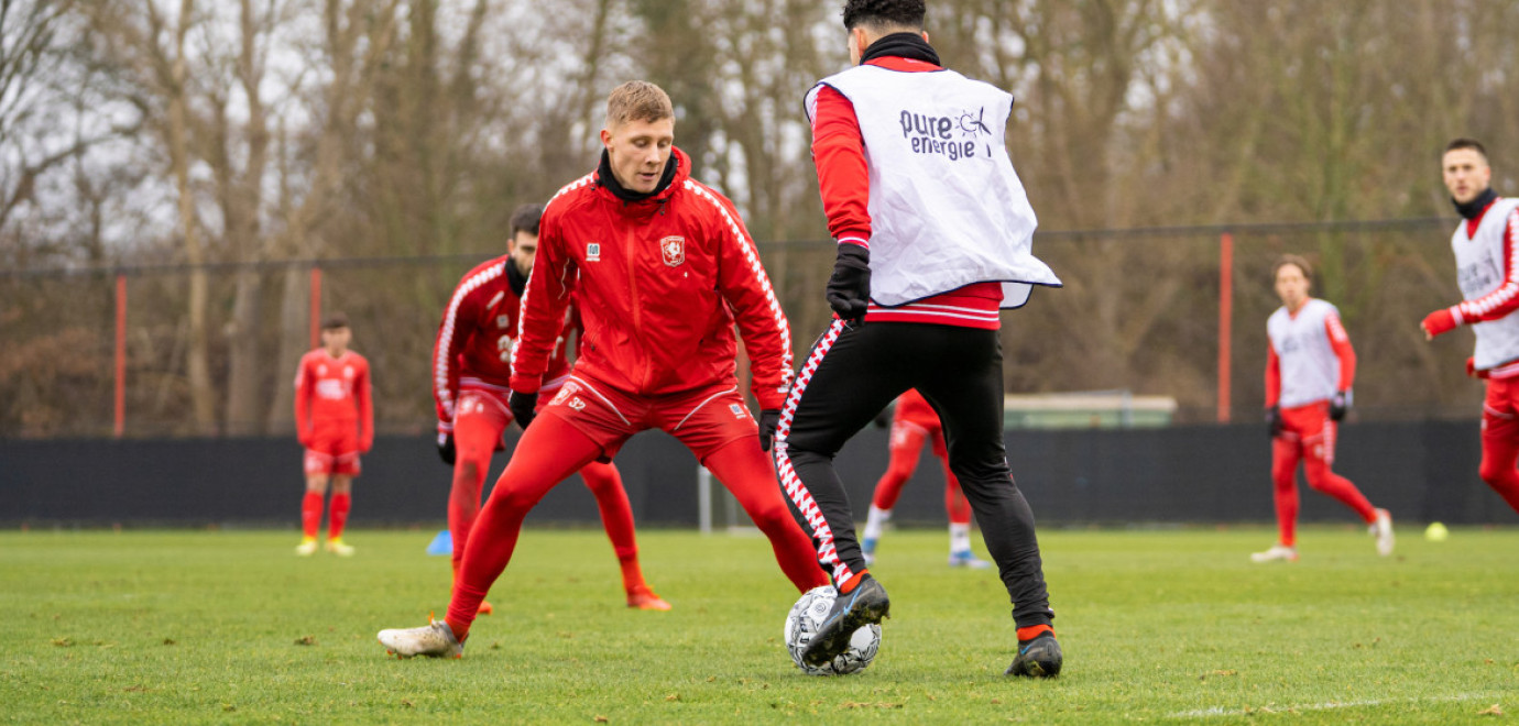 Afsluitende training richting bekerduel met AZ