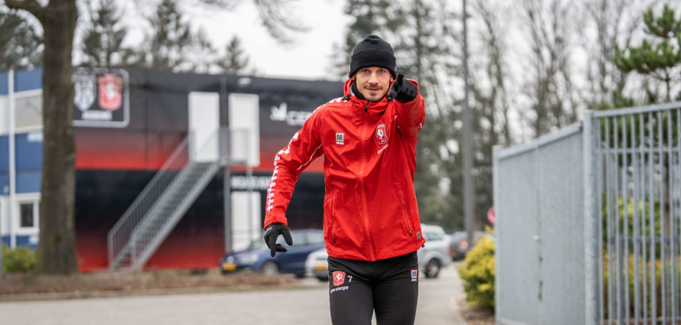 Afsluitende training richting uitduel bij Vitesse