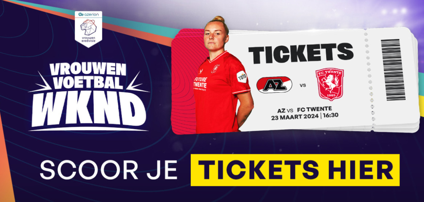 Beleef AZ - FC Twente Vrouwen in het AFAS Stadion