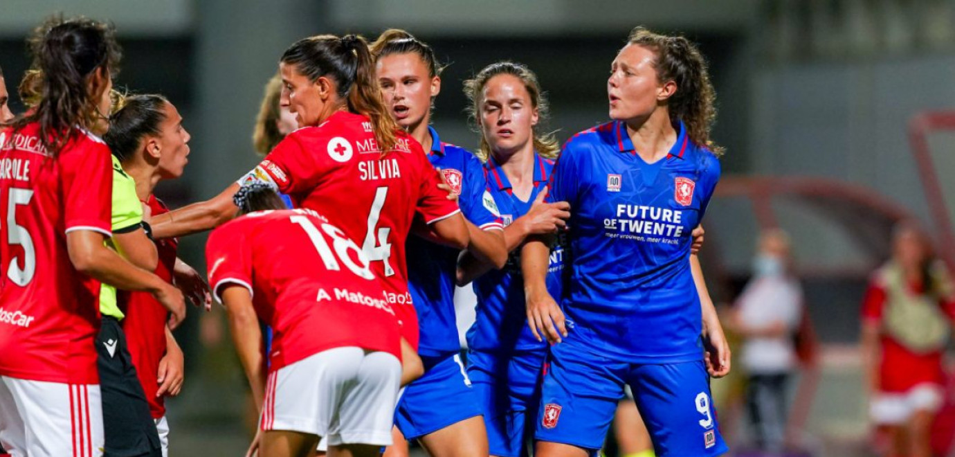 Benfica - FC Twente Vrouwen in 11 beelden