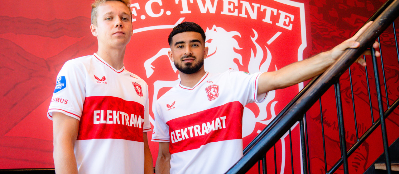 FC Twente presenteert derde shirt tijdens eerste competitiewedstrijd
