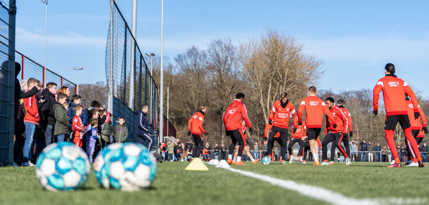 Drukbezochte middagtraining 