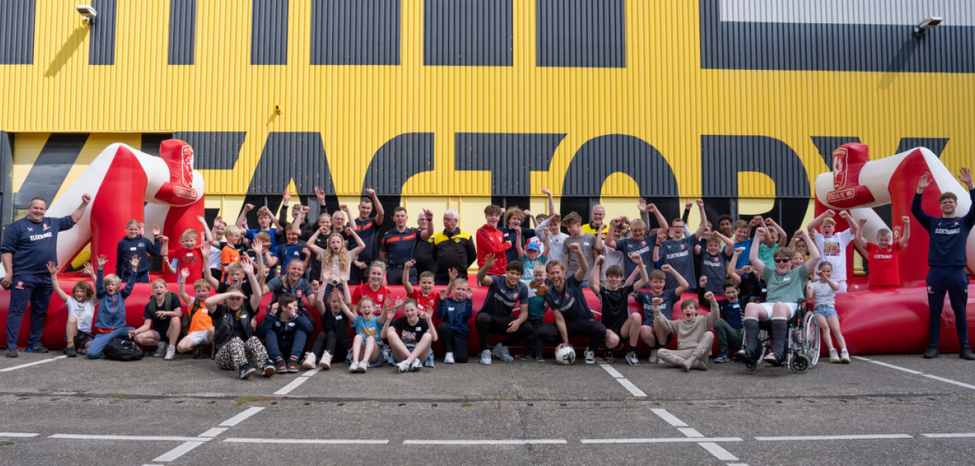 FC Twente Cup brengt bezoek aan Risk Factory in Enschede