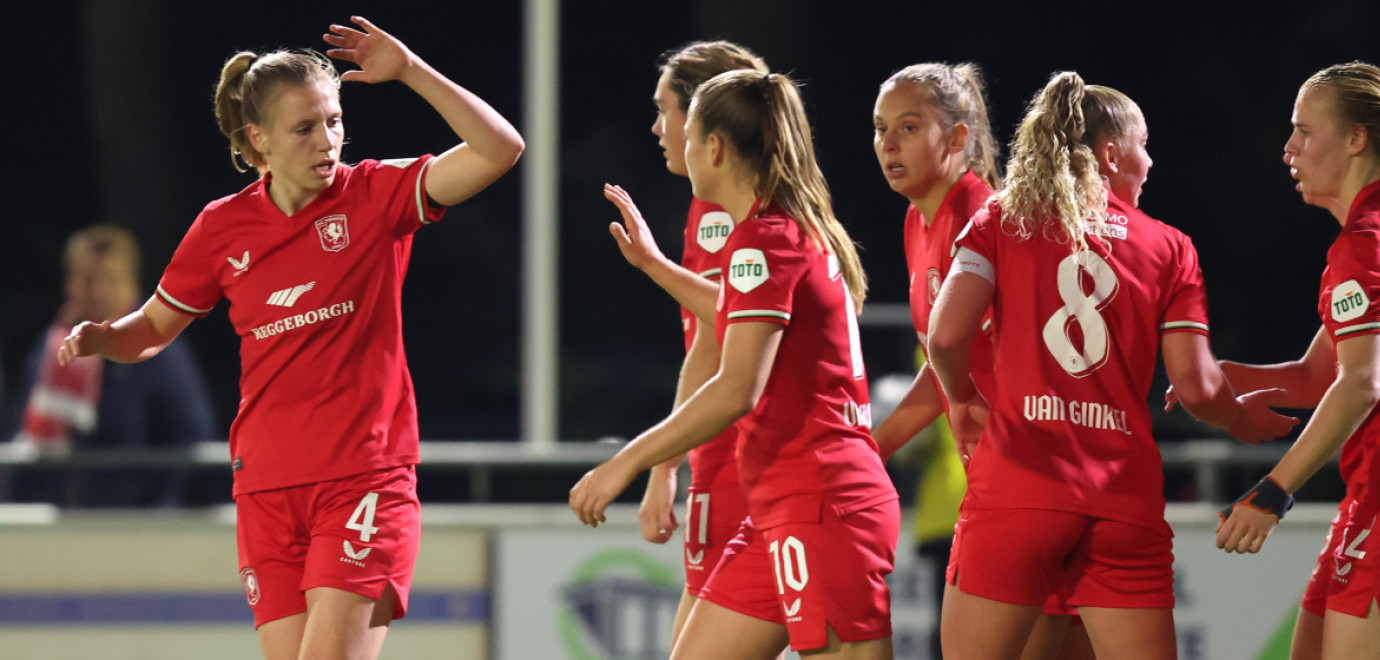 FC Twente Vrouwen verslaat koploper FC Utrecht