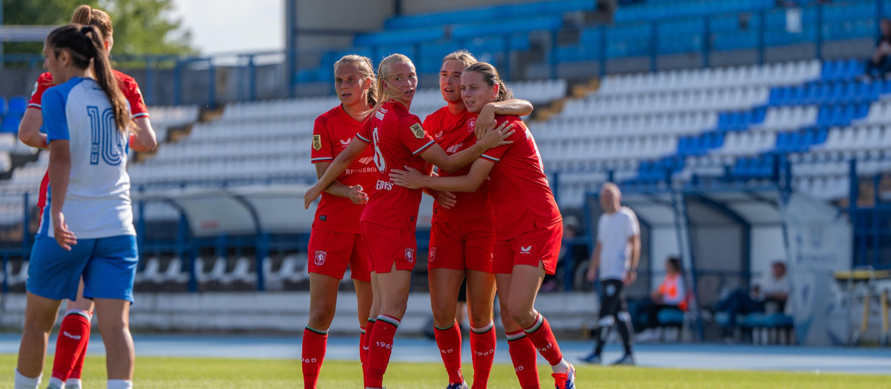 FC Twente Vrouwen doet goede zaken in Kroatië