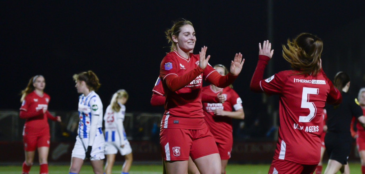 FC Twente Vrouwen kroont zich tot winterkampioen met maximale score