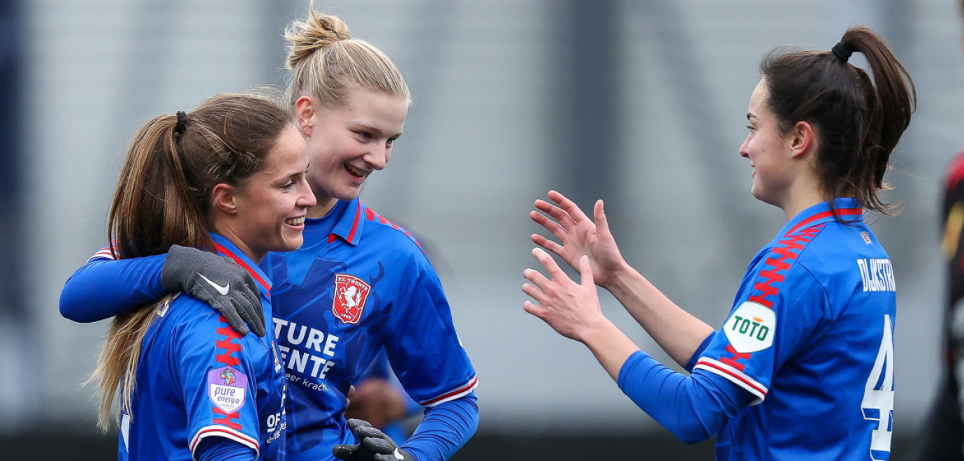 FC Twente Vrouwen haalt uit tegen Excelsior (1-9)