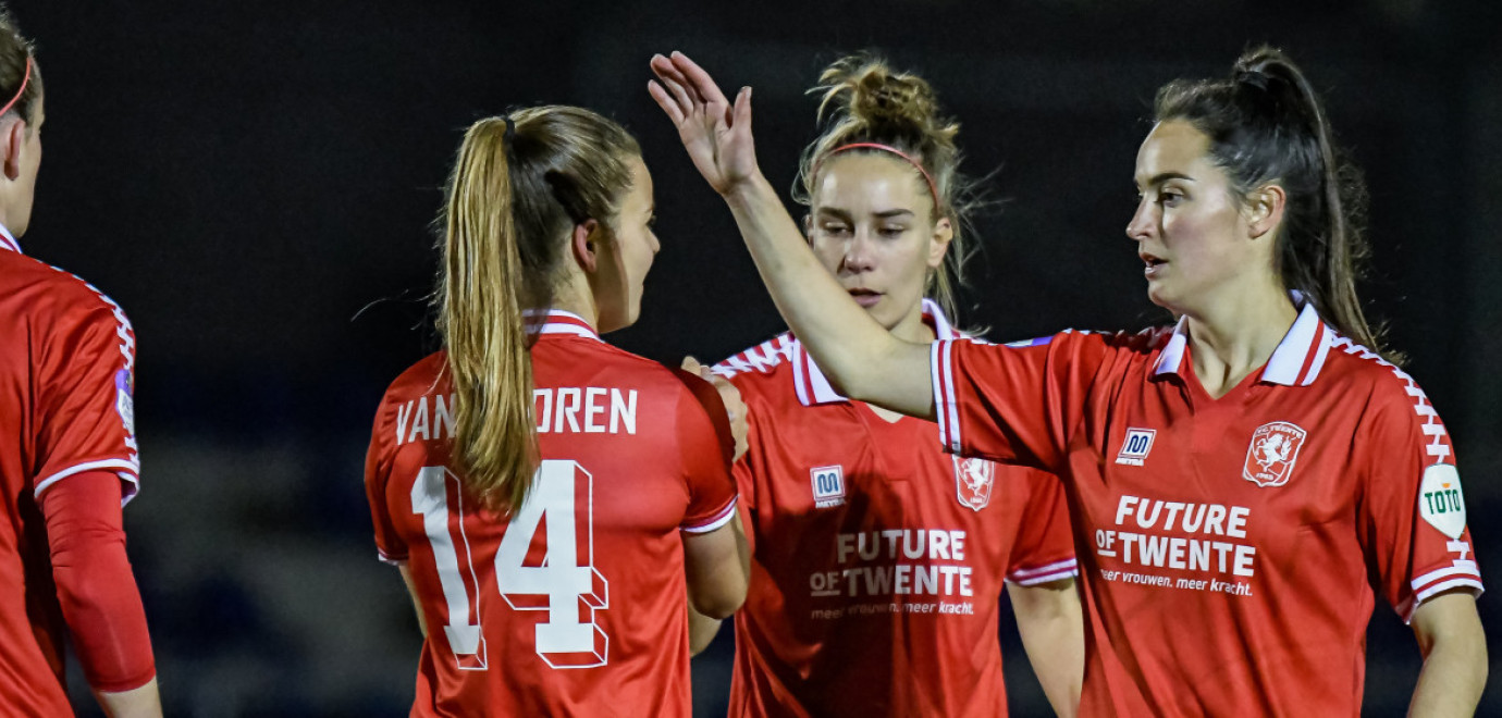 FC Twente Vrouwen te sterk voor Alkmaar 