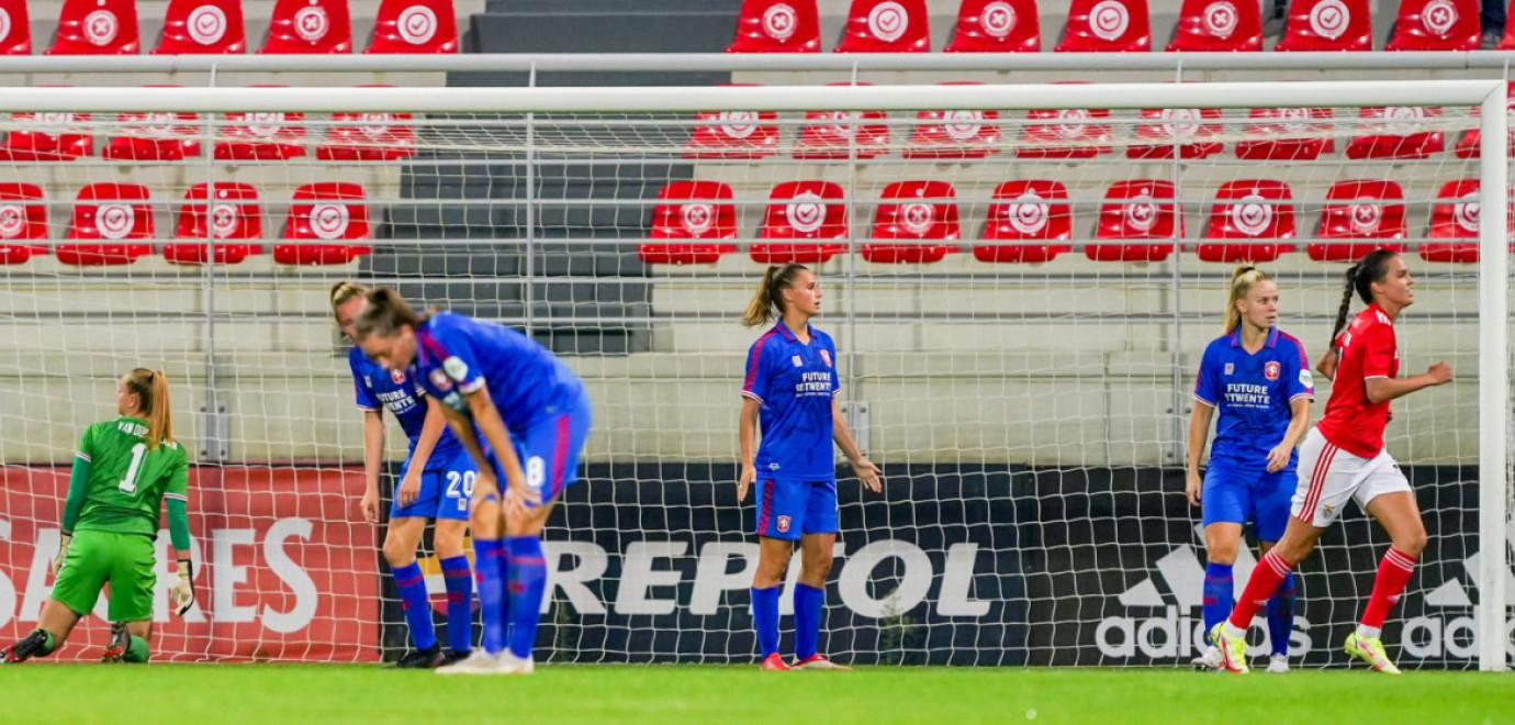 FC Twente Vrouwen verliest in Lissabon