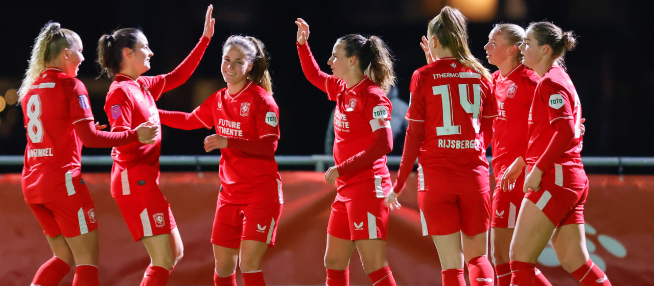 FC Twente Vrouwen verslaat FC Utrecht