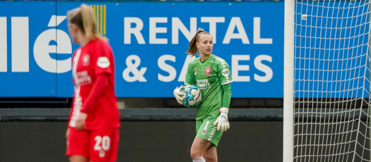 FC Twente Vrouwen leidt in Sittard eerste puntenverlies