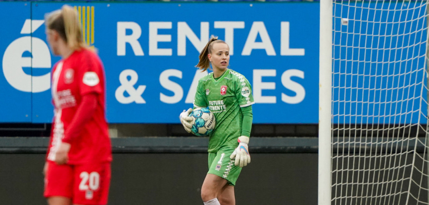 FC Twente Vrouwen leidt in Sittard eerste puntenverlies