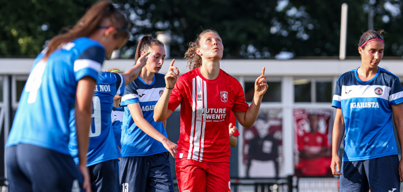 FC Twente Vrouwen wint van Agarista CSF in voorronde Champions League