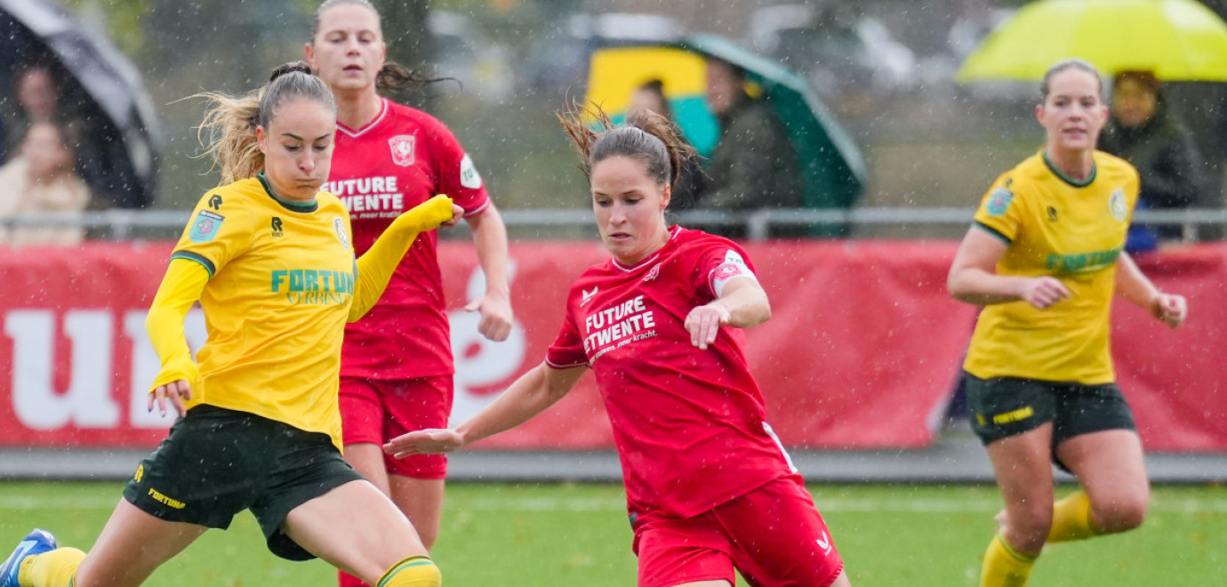 FC Twente Vrouwen woensdag tegen Fortuna Sittard in Eredivisie Cup