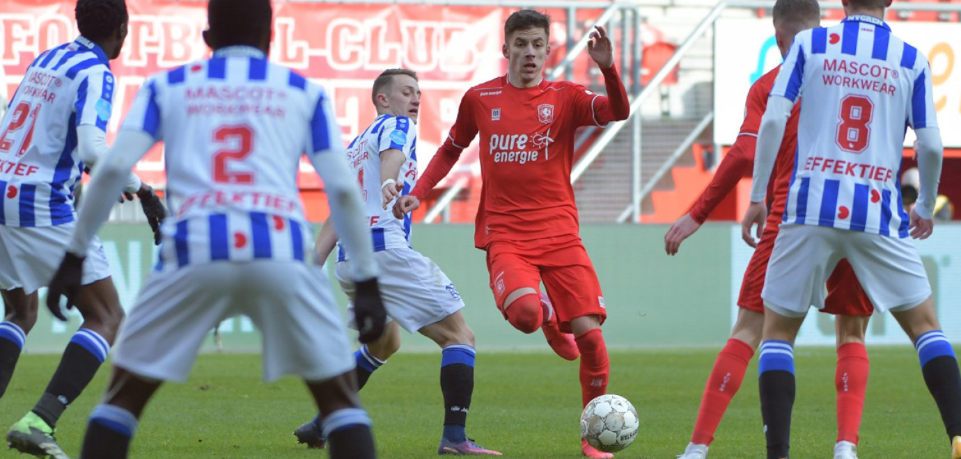 FC Twente speelt gelijk tegen sc Heerenveen