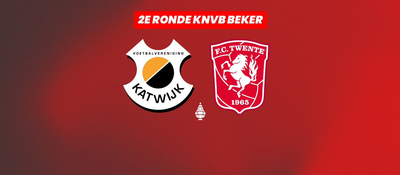 KNVB Beker: Katwijk - FC Twente op woensdag 18 december