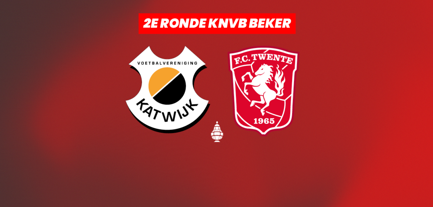 KNVB Beker: Katwijk - FC Twente op woensdag 18 december