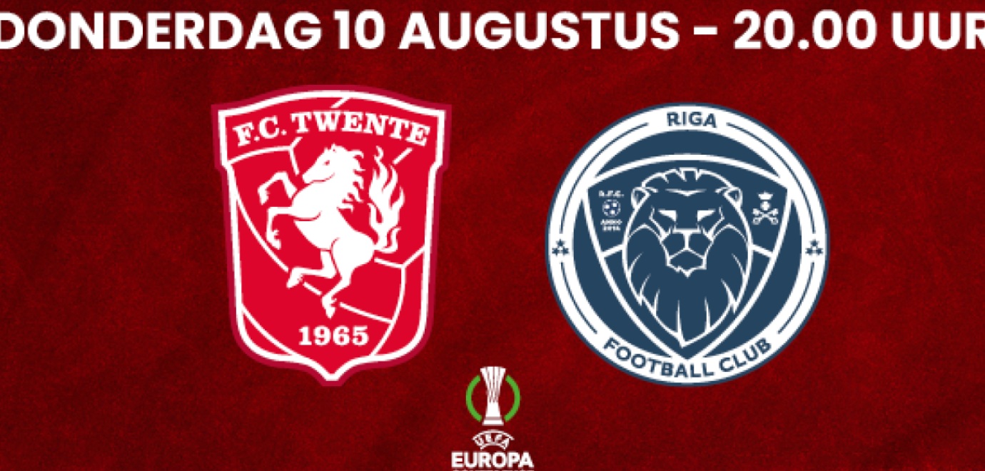 Kaartverkoop FC Twente - Riga FC