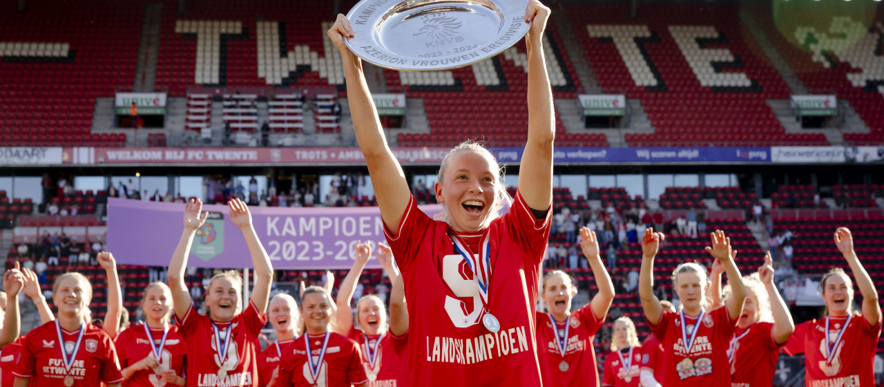 Kampioenschap FC Twente Vrouwen in beeld