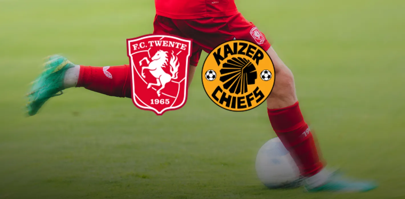 Websiteheader Livestream FC Twente Kaizer Chiefs