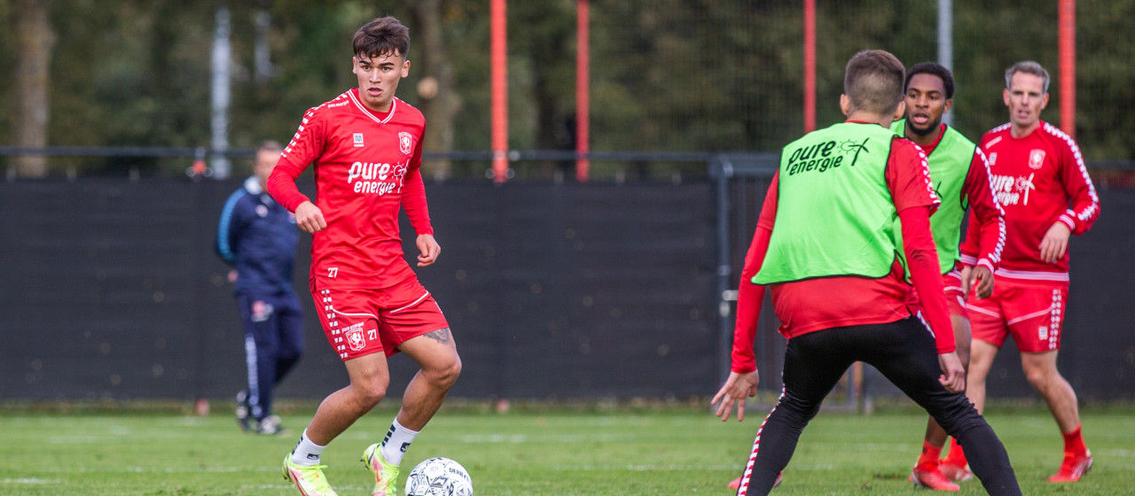 Middagtraining in beeld
