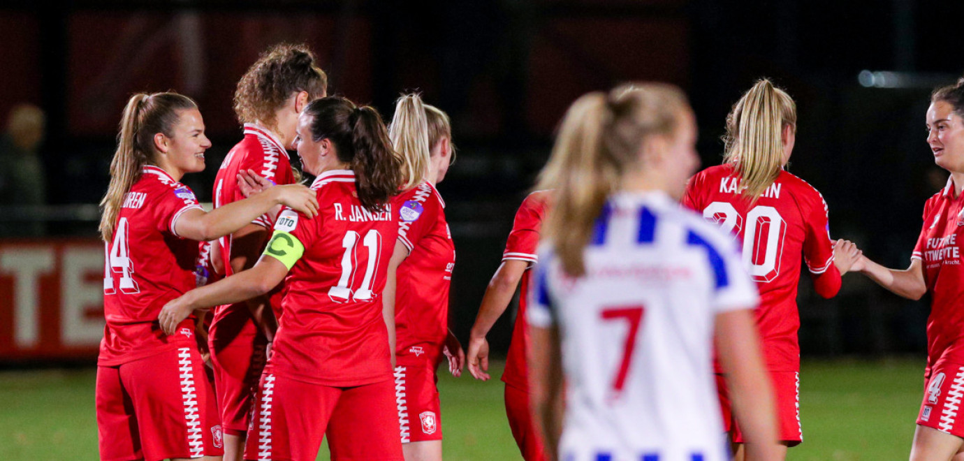 FC Twente Vrouwen haalt uit tegen sc Heerenveen