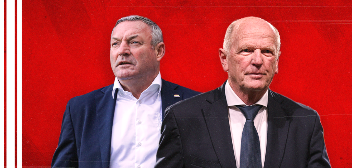 Jan Streuer en Ron Jans vertrekken na dit seizoen bij FC Twente