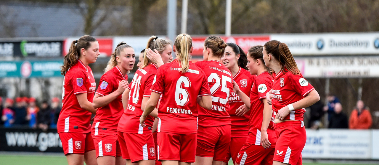 Goede zege FC Twente Vrouwen in Zwolle 