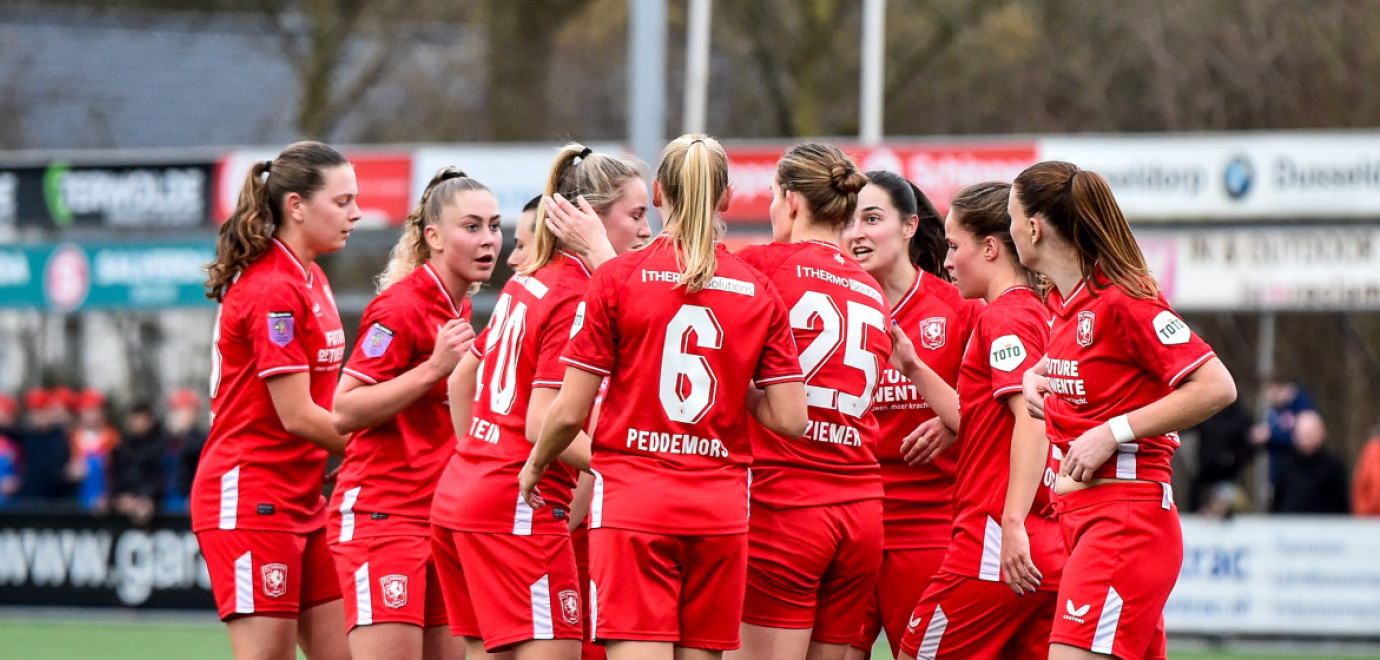 Goede zege FC Twente Vrouwen in Zwolle 