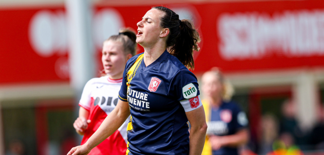 FC Twente Vrouwen speelt gelijk in Utrecht