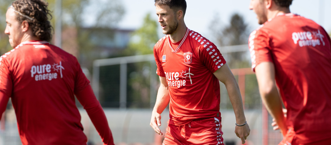 Afsluitende training richting thuisduel met Sparta 