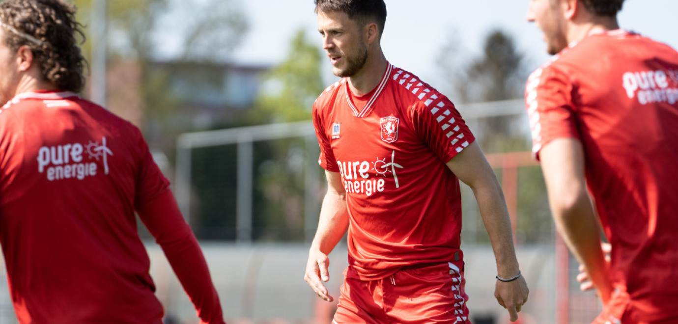 Afsluitende training richting thuisduel met Sparta 