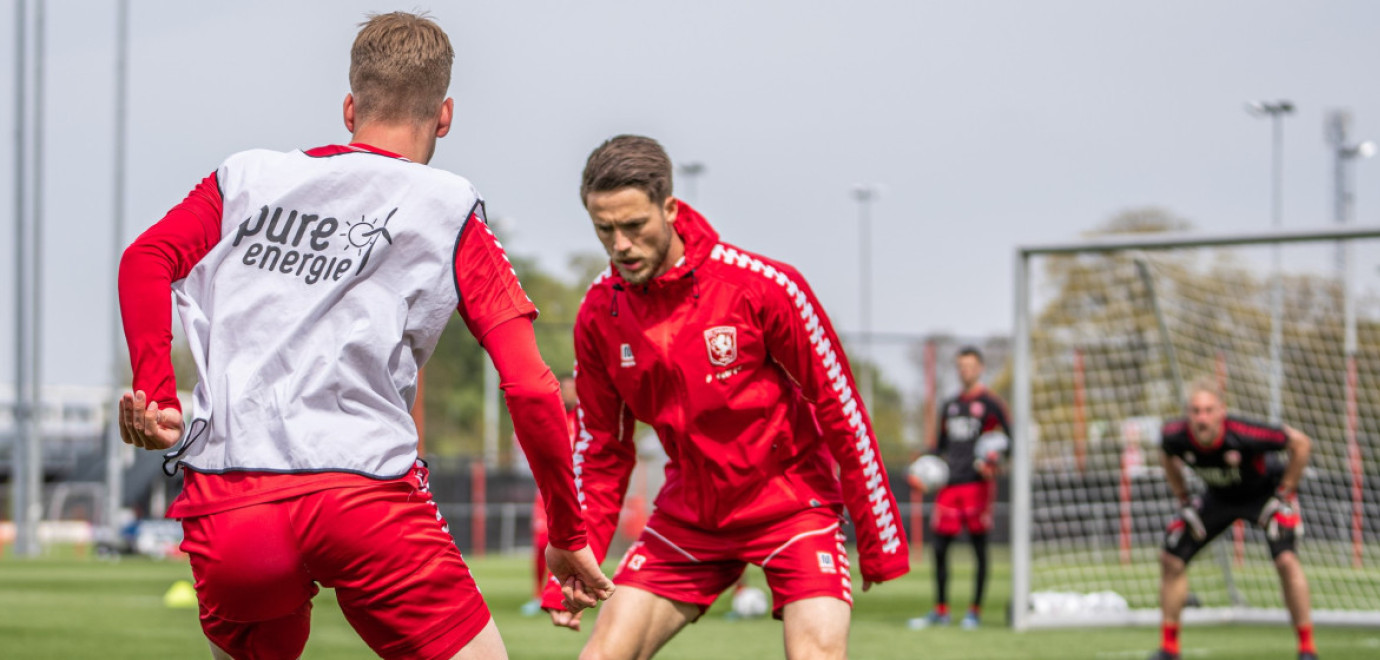 Komende week staat de selectie weer op het veld