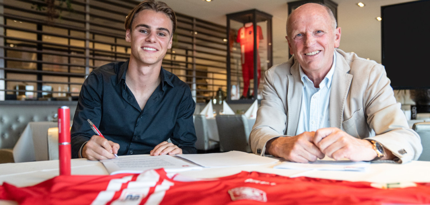 Sander Sybrandy tekent contract bij FC Twente 