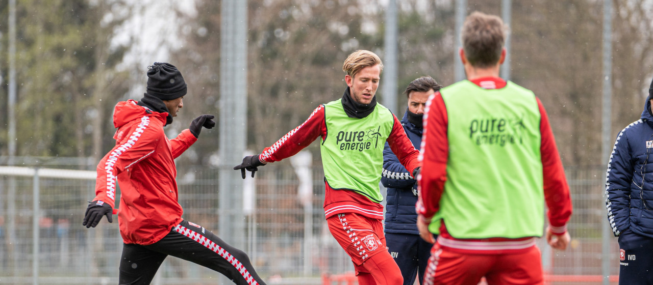 Afsluitende training richting thuisduel met PSV