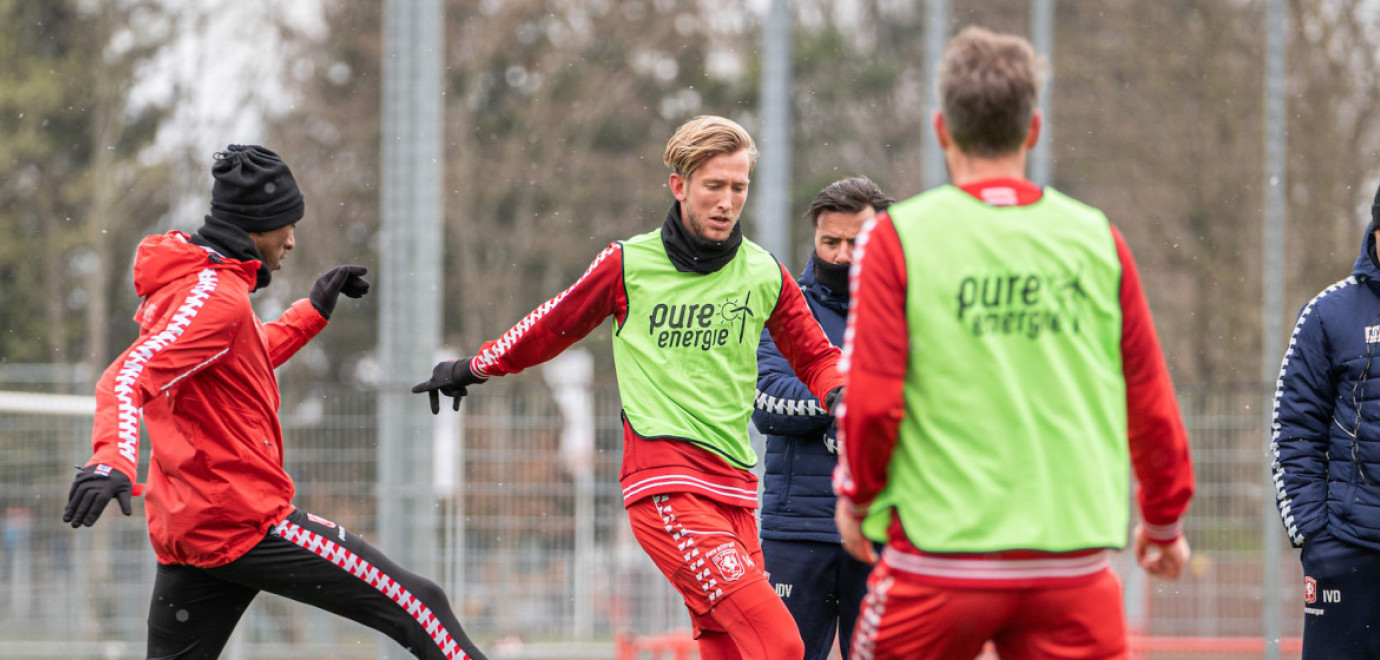 Afsluitende training richting thuisduel met PSV