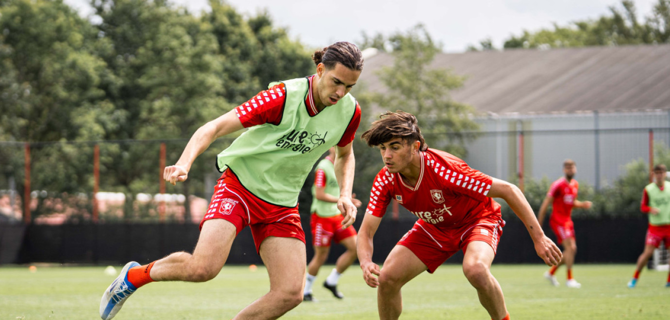 Selectie traint in aanloop naar oefenduel van zondag