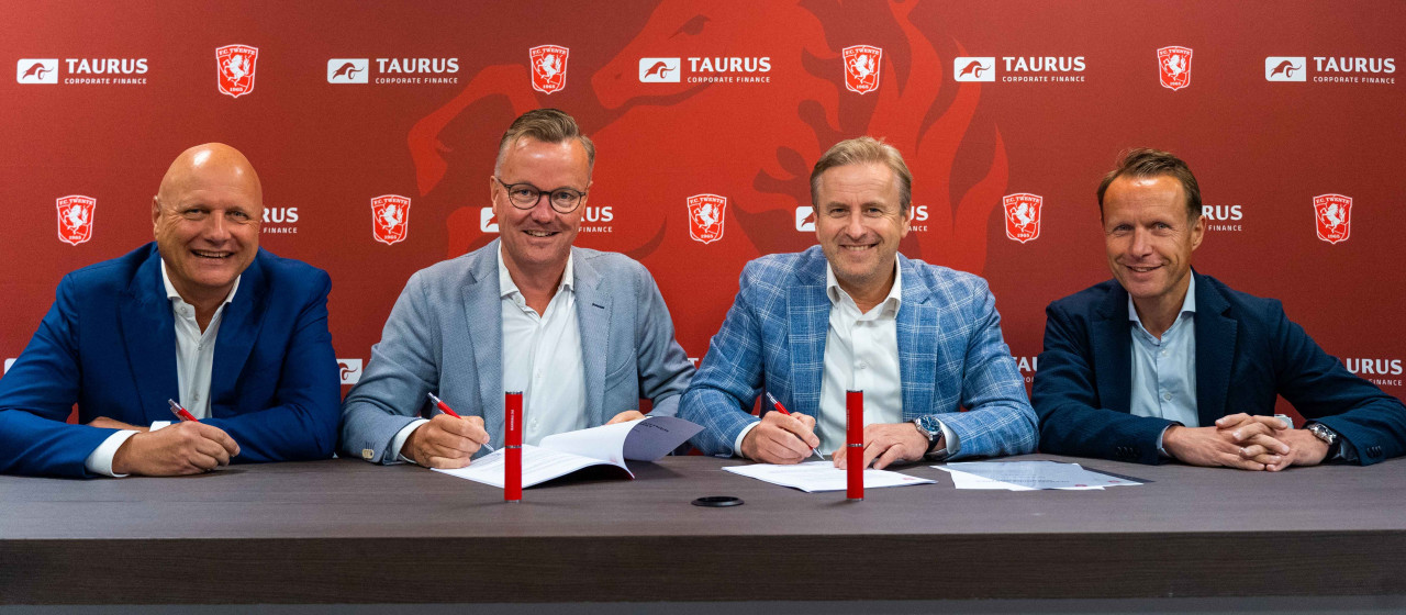 Taurus nieuwe Official Shirt Partner van FC Twente