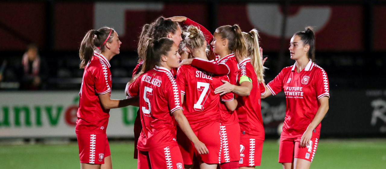 FC Twente Vrouwen wint van Excelsior