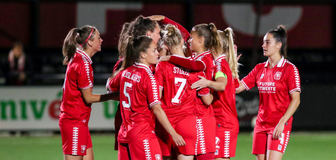 FC Twente Vrouwen wint van Excelsior