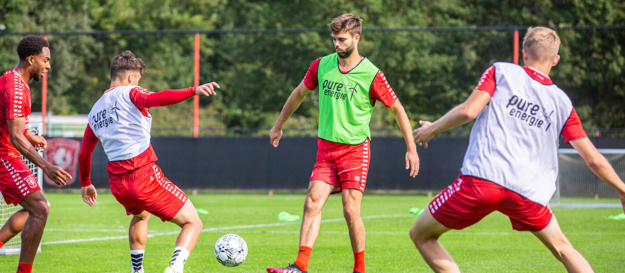 Ochtendtraining in beeld