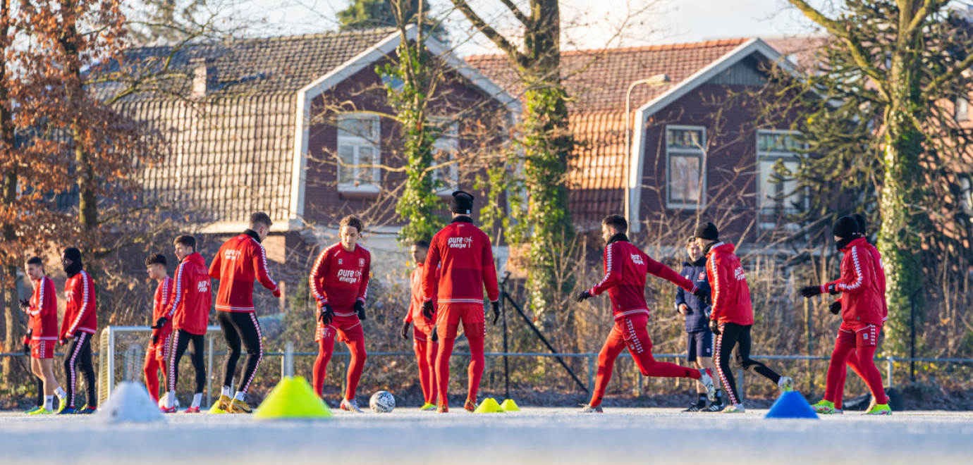 Ochtendtraining in beeld