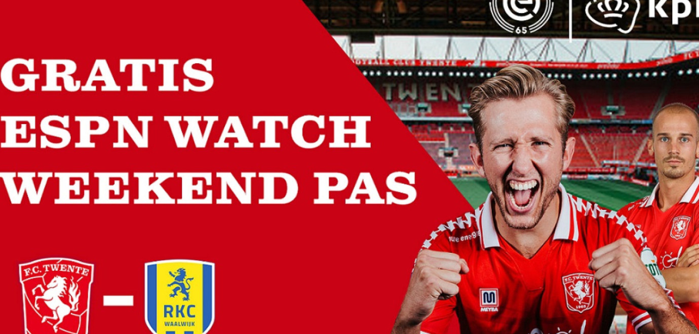 Ontvang een gratis ESPN Watch Weekendpas