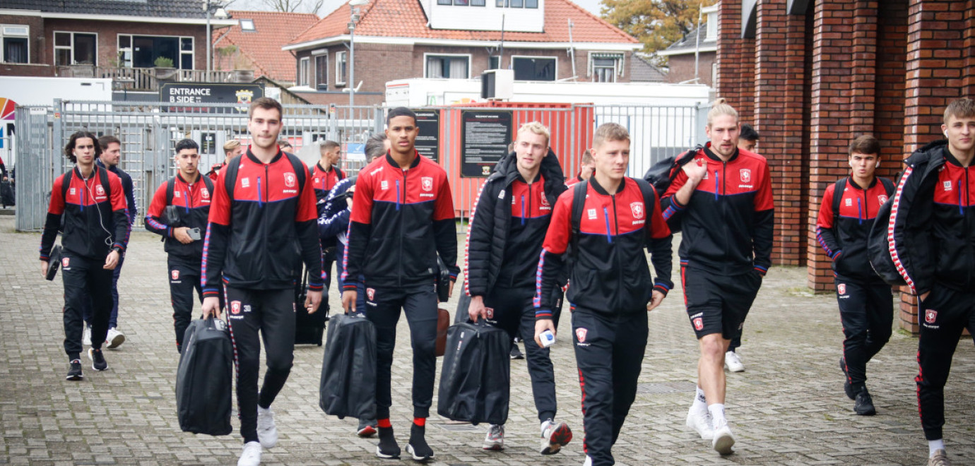 Opstelling Go Ahead Eagles - FC Twente