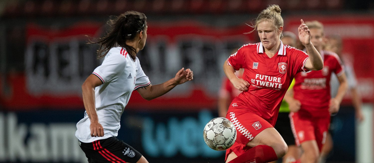 Samenvatting: FC Twente Vrouwen - Benfica 