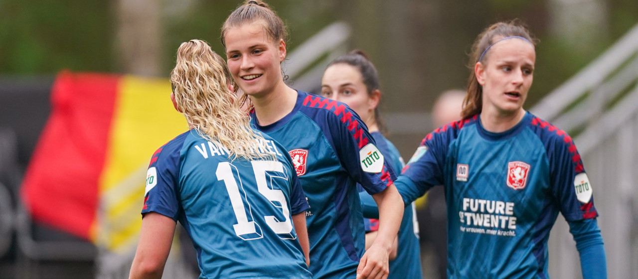Samenvatting: FC Twente Vrouwen bereikt bekerfinale