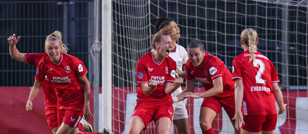 Samenvatting: FC Twente Vrouwen wint Eredivisie Cup