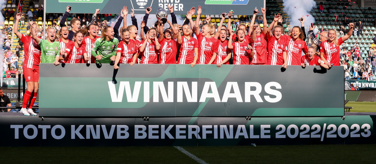 Samenvatting: Veel goals bij bekerwinst FC Twente Vrouwen