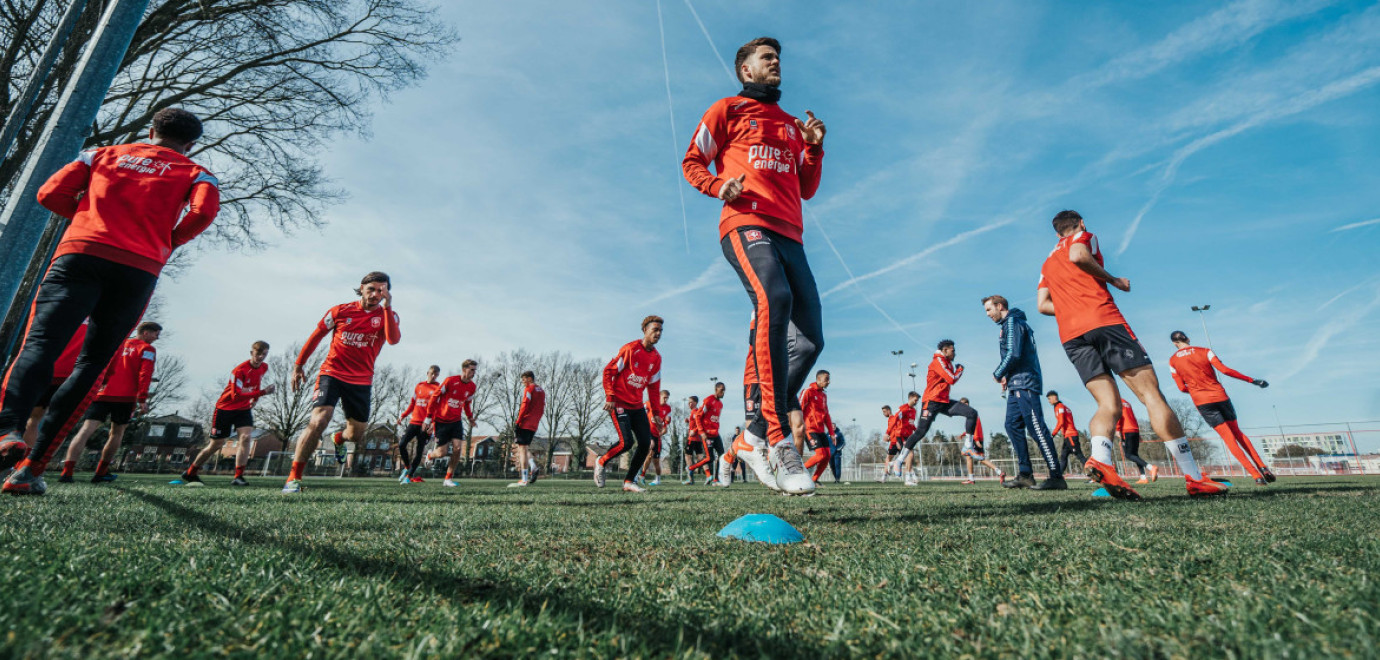 Training in beeld - Selectie werkt toe naar thuisduel met AZ